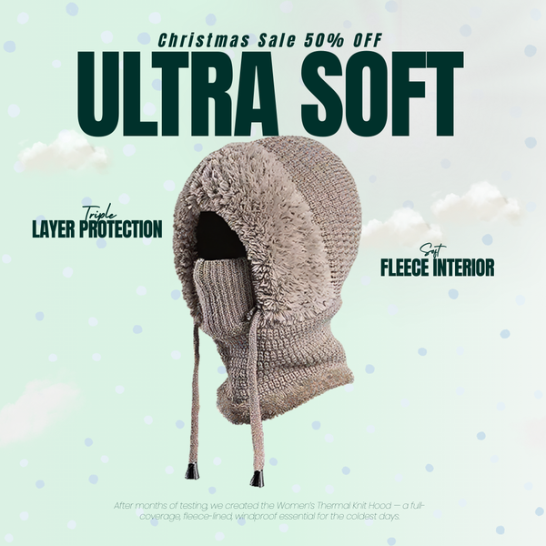 🎄Christmas Sale 50% OFF ⛄️ Women’s Thermal Fleece Hood