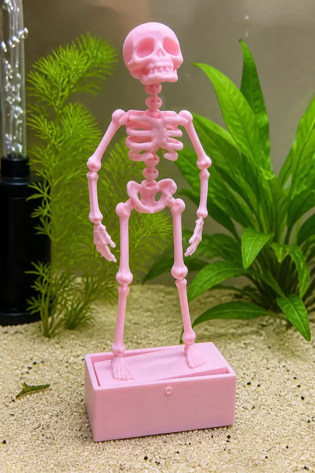 The Dancing Skeleton - Aquarium Bubbler