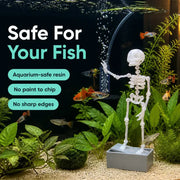 The Dancing Skeleton - Aquarium Bubbler