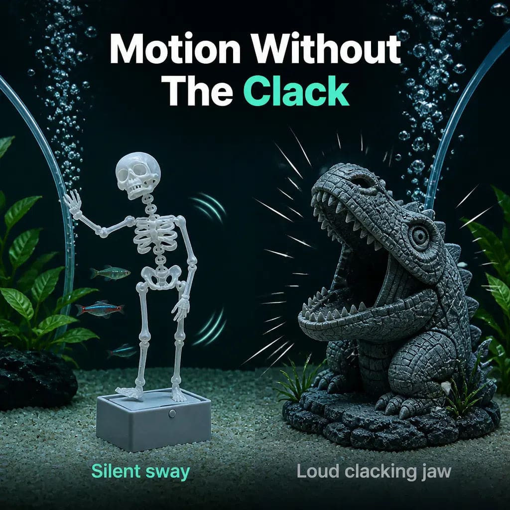 The Dancing Skeleton - Aquarium Bubbler