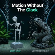 The Dancing Skeleton - Aquarium Bubbler